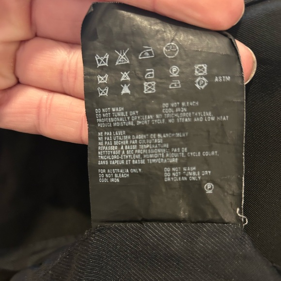 PRADA Black Vintage Y2K Blazer Made in Italy | Size 42 | fits XS - Picture 8 of 10